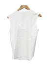 Logo Sleeveless White - BALMAIN - BALAAN 4