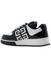 G4 Patent Leather Low-Top Sneakers Black White - GIVENCHY - BALAAN 4