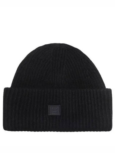 small face logo beanie - ACNE STUDIOS - BALAAN 1