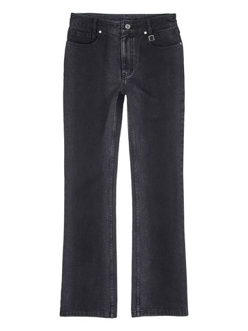 Long straight denim pants W231PT14 990G - WOOYOUNGMI - BALAAN 1