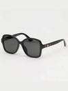 Sunglasses GG0765SA 002 Black Horn Rim Asian Fit - GUCCI - BALAAN 4