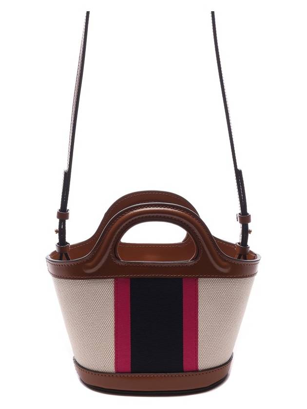 Tropicalia Micro Tote Bag Beige - MARNI - BALAAN 5