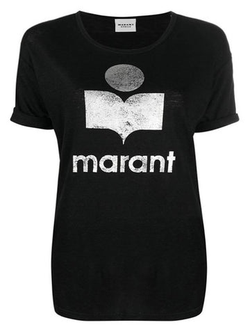 KOLDI logo short sleeve tshirt - ISABEL MARANT - BALAAN 1