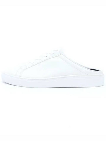 Basic Artificial Leather Sneakers Mule White - SUPENER - BALAAN 1