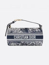 Nomade Medium Technical Fabric Pouch Bag Blue - DIOR - BALAAN 2