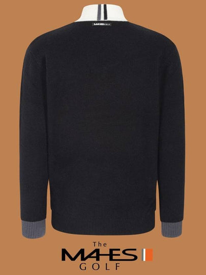 Men s Knit Sweater Black Label Cashmere Pullover GN30660 - MAHES - BALAAN 2