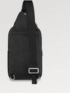 Men's Avenue Logo Patch Sling Bag Black - LOUIS VUITTON - BALAAN 6