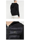 Men's Fleece Zip-Up Padding Black - MONCLER - BALAAN 6