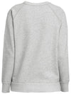 Millyp Velvet Logo Sweatshirt Grey - ISABEL MARANT - BALAAN 4