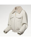 1AGIRY Wool Blouson with Shearling Color - LOUIS VUITTON - BALAAN 2