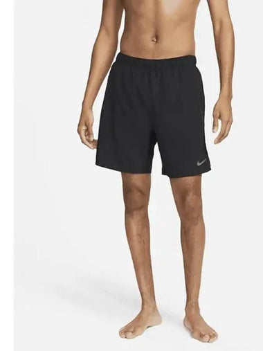 Men's Challenger Dri Fit 2 In 1 Running Shorts Black - NIKE - BALAAN 1