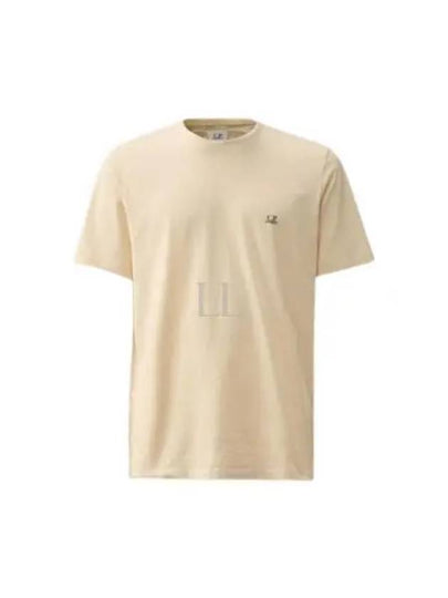 30/1 Jersey Goggle Short Sleeve T-Shirt Beige - CP COMPANY - BALAAN 2