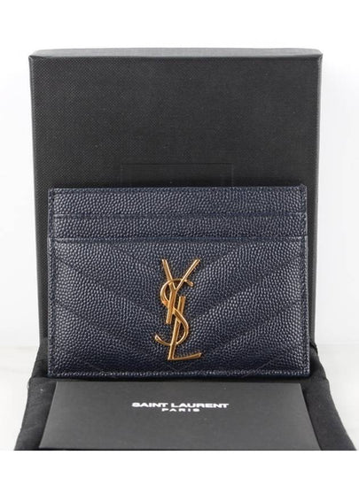 Card Wallet Deep Marine - SAINT LAURENT - BALAAN 2