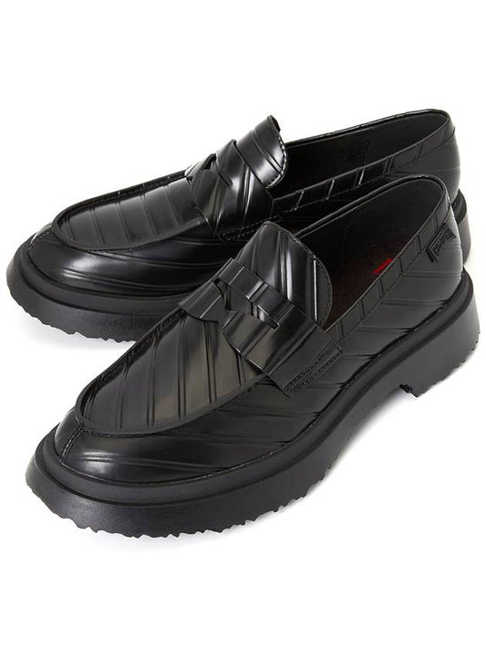 Walden Leather Loafers Black - CAMPER - BALAAN 2