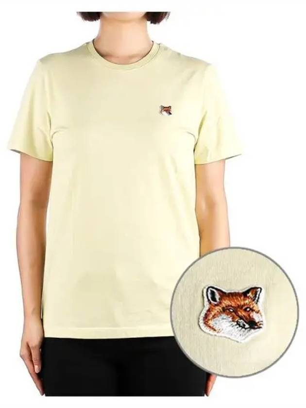 Women s Fox Head Short Sleeve T Shirt 270082 - MAISON KITSUNE - BALAAN 1