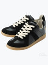 Replica Calfskin Low Top Sneakers Black - MAISON MARGIELA - BALAAN 2