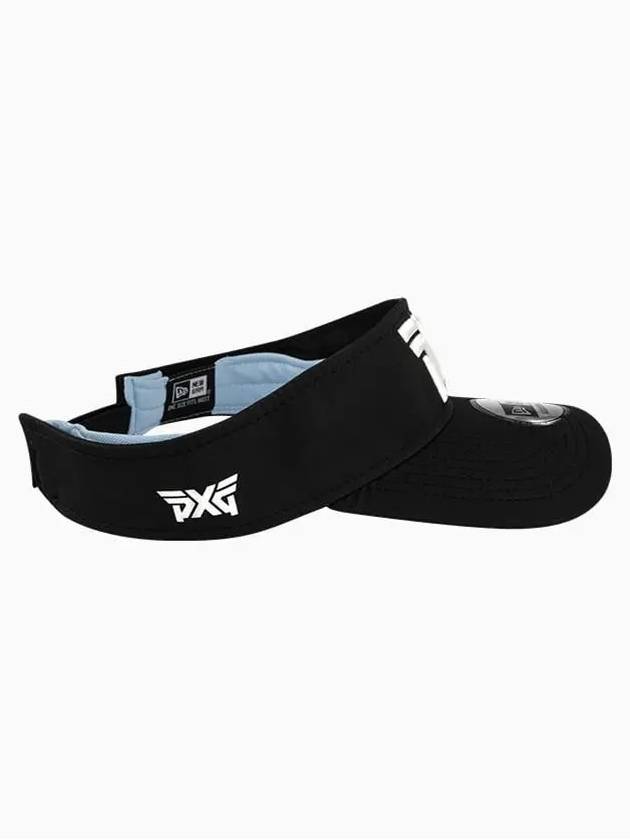 Faceted Logo Sports Visor Black - PXG - BALAAN 3