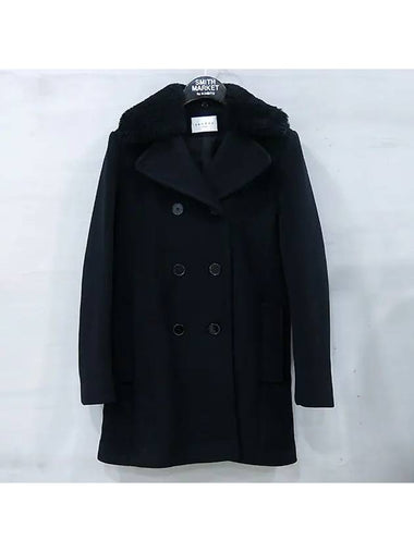 Smith Market used luxury goods black coat women s clothing - SANDRO - BALAAN 1