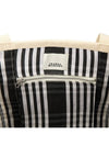 Darwen Striped Nylon Tote Bag Black - ISABEL MARANT - BALAAN 9