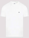 30/1 Jersey Logo Short Sleeve T-Shirt White - CP COMPANY - BALAAN 2