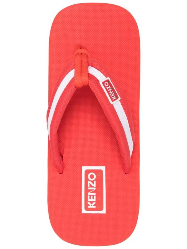 Sandals FD55MU090F5121 MEDIUM RED - KENZO - BALAAN 5