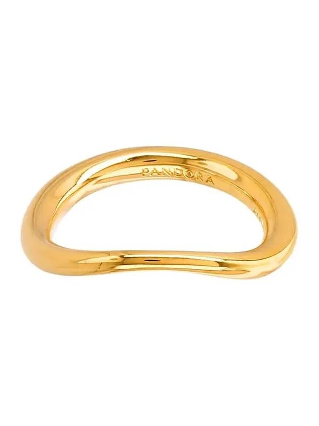 Organically Shaped Band Ring Gold - PANDORA - BALAAN 4