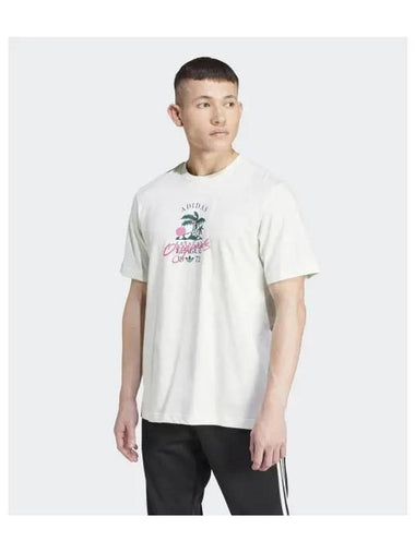 adidas Leisure Logo Tee Crystal Jade JD6342 - ADIDAS - BALAAN 1