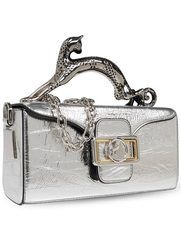 Lanvin Handbag 'Pencil Cat Nano', Women's, Silver - LANVIN - BALAAN 4