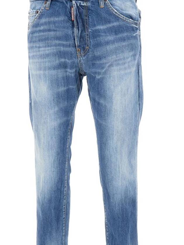 Medium Washing Pocket Layered Cool Guy Jeans Blue - DSQUARED2 - BALAAN 6