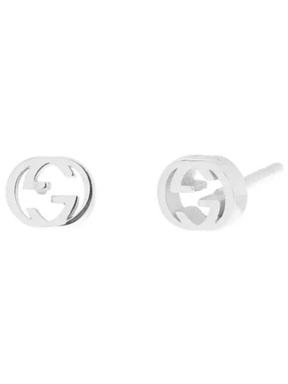 Interlocking G white gold earrings YBD662111002 662111 - GUCCI - BALAAN 2