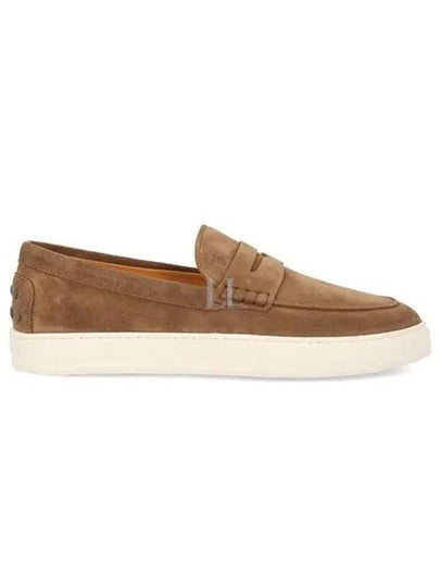 Suede Loafers Brown - TOD'S - BALAAN 2