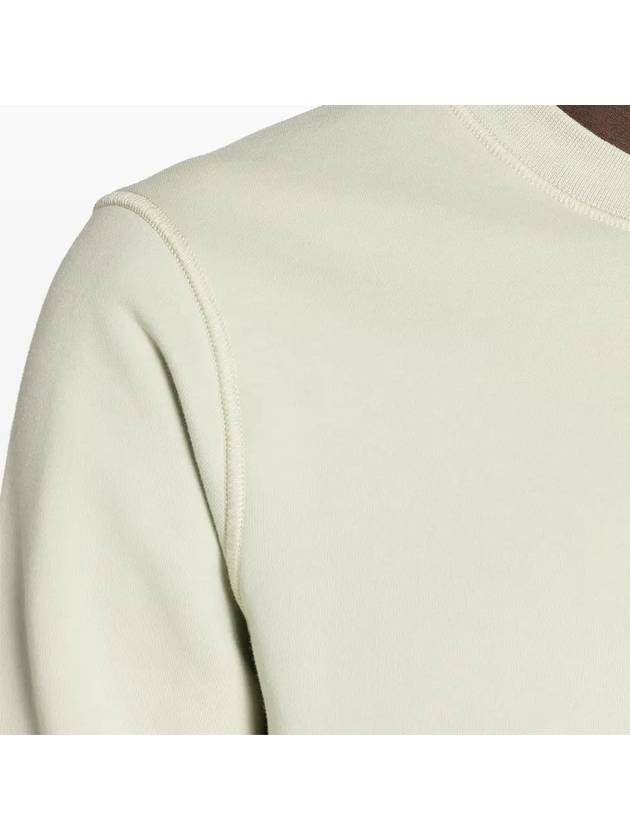 Wappen Patch Garment Dyed Sweatshirt Pistachio - STONE ISLAND - BALAAN 6