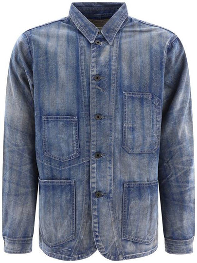 Pocket Shirt Denim Jacket Blue - POLO RALPH LAUREN - BALAAN 2