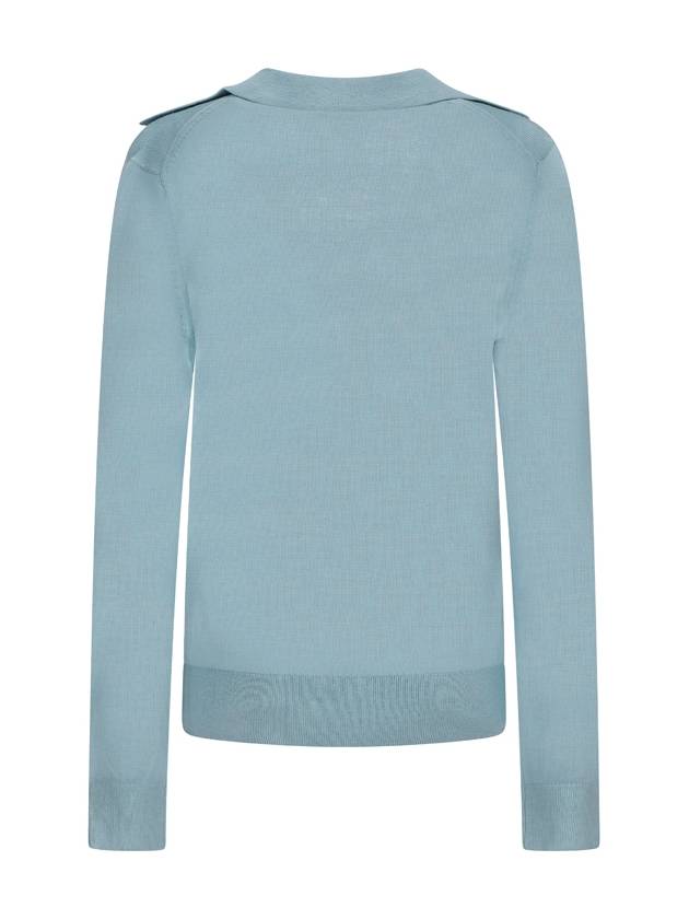 ACETATE BLEND POLO JUMPER - CALVIN KLEIN - BALAAN 2