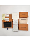 Pocket Organizer Taiga Leather Card Wallet Black - LOUIS VUITTON - BALAAN 9