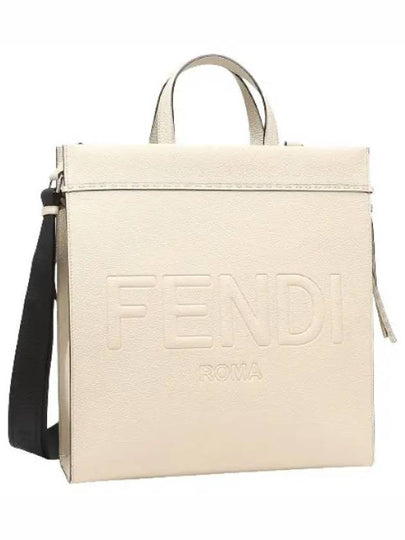 Go To Shopper Medium Tote Bag Beige - FENDI - BALAAN 2