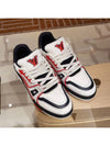 Men s LV Trainer Sneakers Red Virgil Abloh - LOUIS VUITTON - BALAAN 3