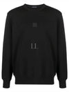 Metropolis Series Stretch Fleece Logo Sweatshirt Black - CP COMPANY - BALAAN 2