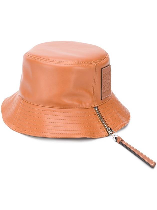 Loewe Hats Leather Brown - LOEWE - BALAAN 4