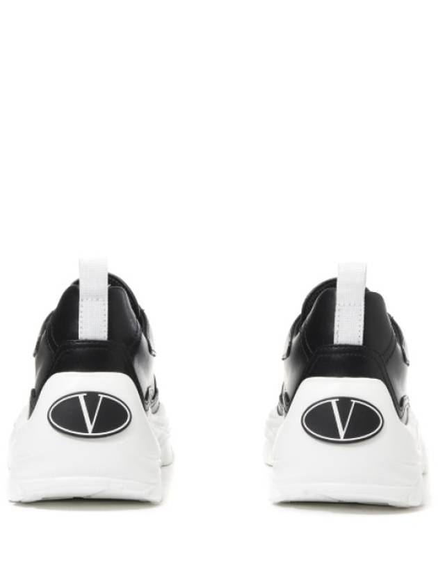 Gumboy Banshee Low Top Sneakers Black - VALENTINO - BALAAN 5