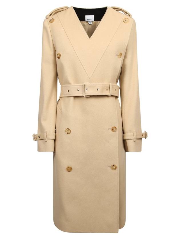 double breasted trench coat beige - BURBERRY - BALAAN 1