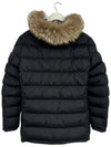 Cluny Long Down Jacket Black - MONCLER - BALAAN 5