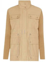 Patch Pocket Cotton Cardigan Light Beige - MONCLER - BALAAN 2