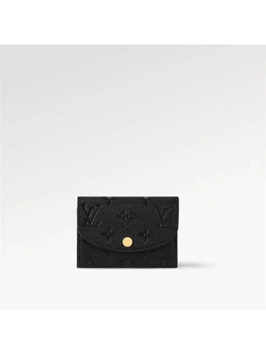 Rosalie Monogram Coin Purse Black - LOUIS VUITTON - BALAAN 2