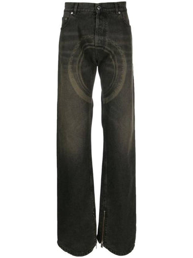 wheel over faded jeans OMYA178F23DEN0051200 - OFF WHITE - BALAAN 1