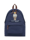 Polo Bear Canvas Backpack Navy - POLO RALPH LAUREN - BALAAN 2