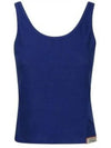 Cotton Sleeveless Mazarine Blue - GOLDEN GOOSE - BALAAN 2