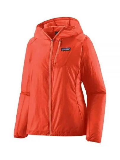 Women's Houdini Nylon Windbreaker Coho Coral - PATAGONIA - BALAAN 2