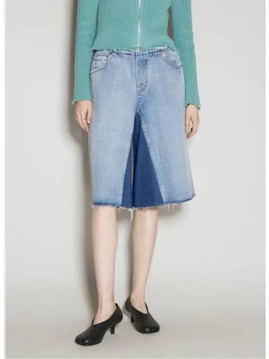 Bermuda Denim H-Line Skirt Blue - MAISON MARGIELA - BALAAN 2