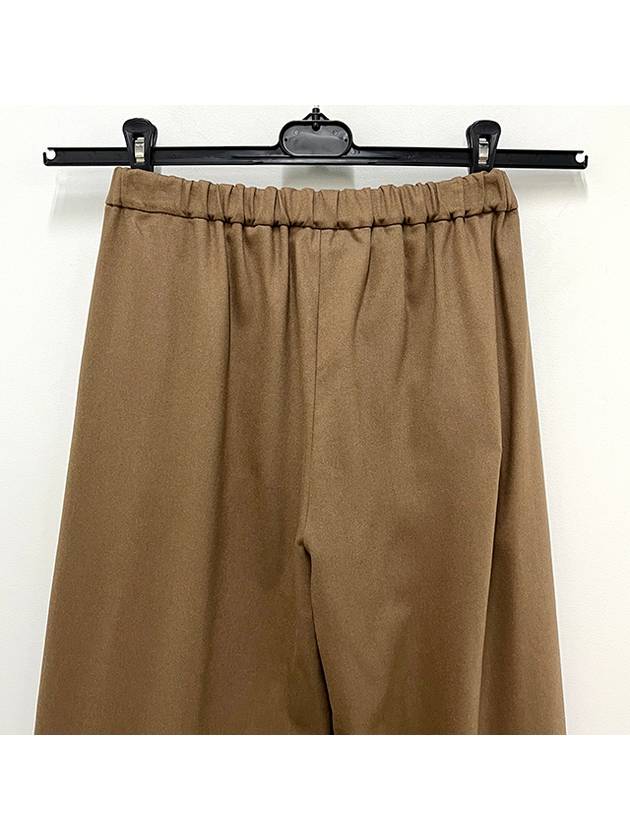 FLORIA Virgin Wool Pants Camel 2429136023600 008 - MAX MARA - BALAAN 4